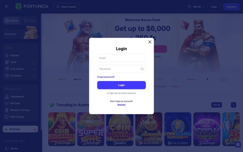 Fortunica Casino UK – Quick‑Start Guide